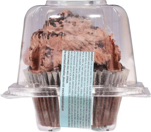 Kimberley's Bakeshoppe Chocolate Filled Gourmet Cupcake Perspective: back