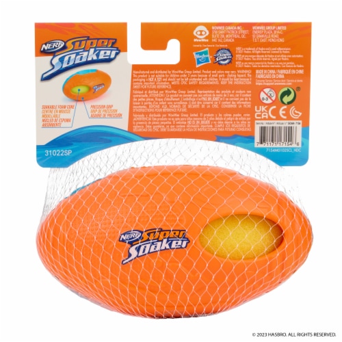Nerf Super Soaker Splasher Football Perspective: back