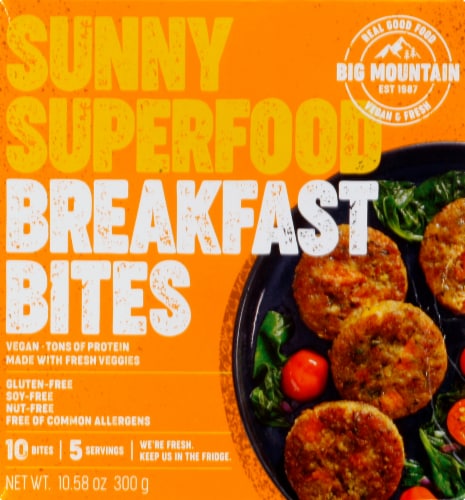 Big Mountain Foods Sunny Superfood Breakfast Bites Perspective: back