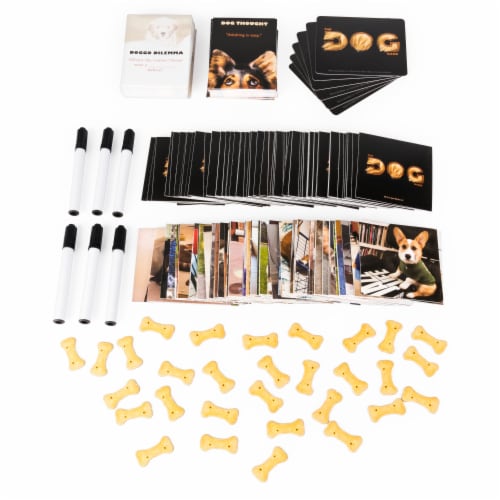 The Dog Game, Hilarious Family Game with Doggos, for Ages 8 and Up Perspective: back