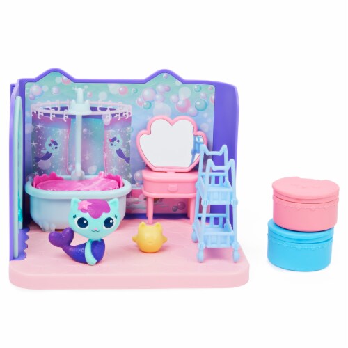 Gabby's Dollhouse Deluxe Room Bathroom Playset Perspective: back
