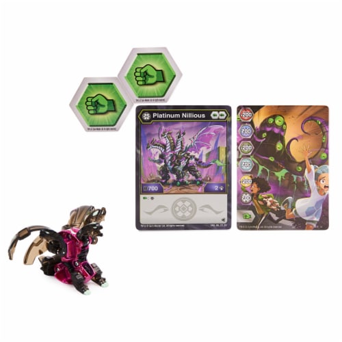 Bakugan Evolutions Platinum Series Nillious Toy Perspective: back