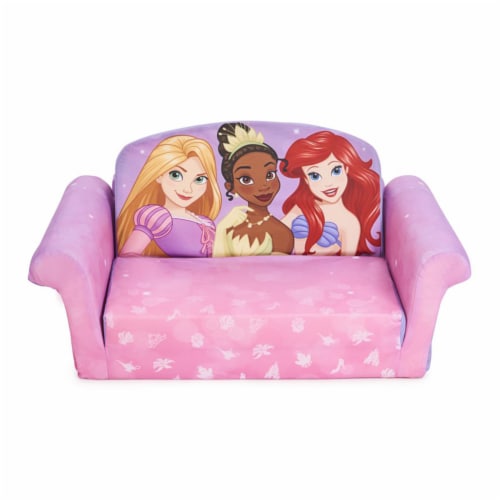 Marshmallow Furniture Kids 2-n-1 Flip Open Foam Compressed Sofa, Disney  Princess, 1 Piece - Kroger