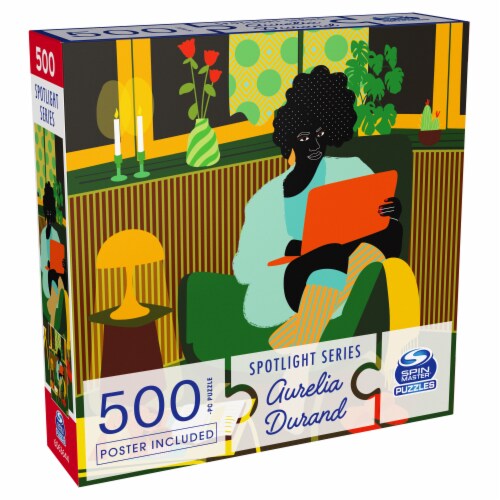 Spin Master Spotlight Series Aurelia Durand Puzzle Perspective: back