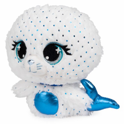 GUND® PLushes Pets™ Gem Stars Collection Lucille Warf™ Seal Stuffed Animal Perspective: back