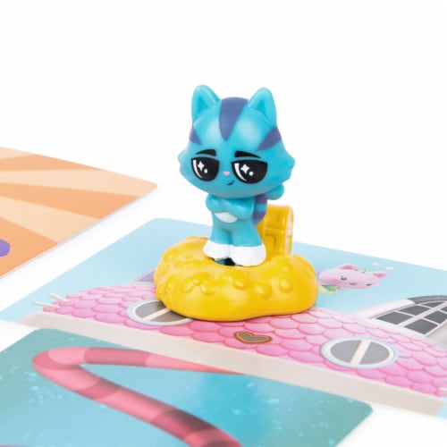 Spin Master Games DreamWorks Gabby's Dollhouse Match-ical Memory Matching Card Game Board Game Perspective: back