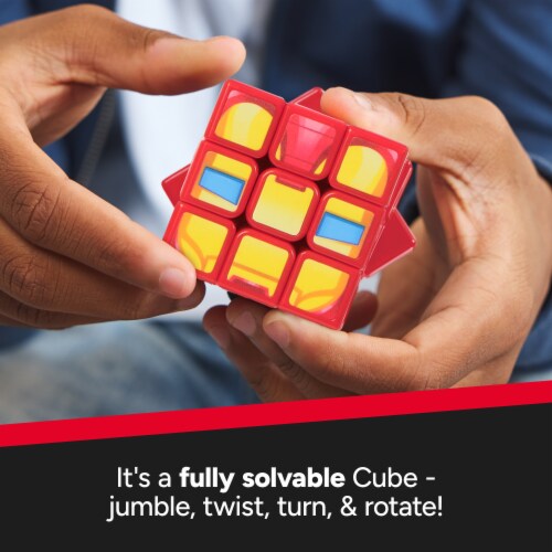 Rubik's Cube Marvel Iron Man Cuber Perspective: back