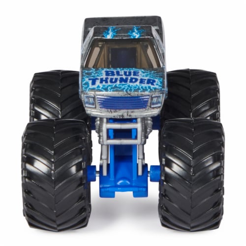 Spin Master Monster Jam Blue Thunder Toy Vehicle Perspective: back