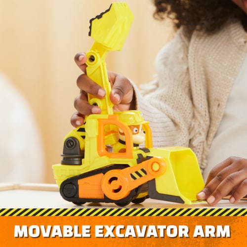 Spin Master Rubble & Crew™ Rubble's Bulldozer Toy Truck Perspective: back