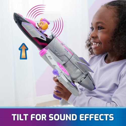 Nickelodeon Paw Patrol Skye Mighty Movie Jet Perspective: back
