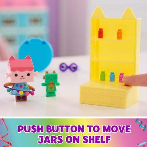 DreamWorks Gabby's Dollhouse Bobble Kitty Baby Box Crafty Pack Perspective: back