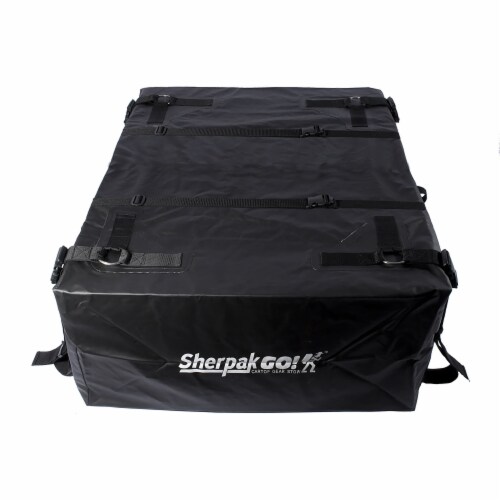 Car Top Roof Rear Trunk Cargo Luggage Baggage Bag Waterproof Rooftop Luggage  Carrier Black Storage Travel