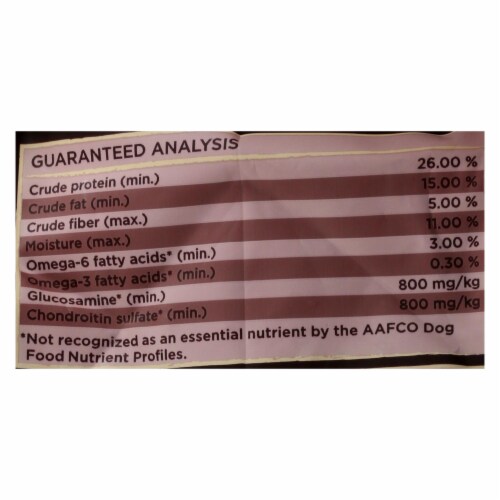 Castor and Pollux Organix Chicken and Oatmeal Recipe Dry Organic Dog Food Perspective: back