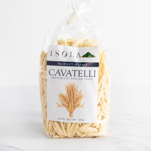 Isola Cavatelli Pasta Bronze Cut Perspective: back