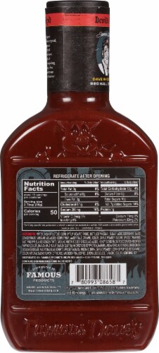 Famous Dave's® Devil's Spit™ BBQ Sauce Perspective: back
