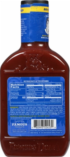 Famous Dave s Rich Sassy BBQ Sauce 20 oz Foods Co