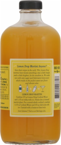 Stirrings® Simple Lemon Drop Cocktail Mix Perspective: back