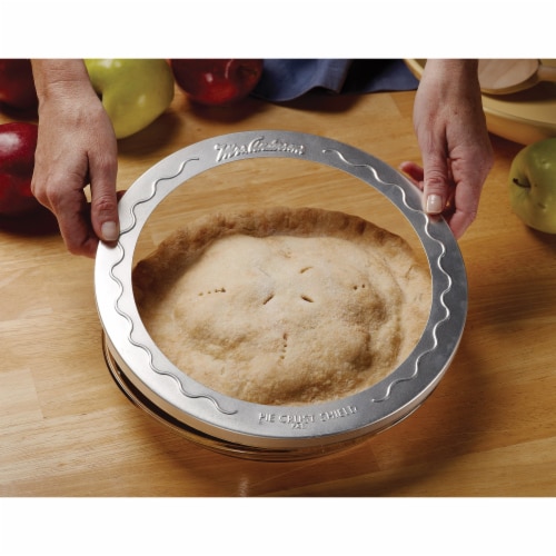 Mrs. Anderson's® Pie Crust Shield - Silver Perspective: back