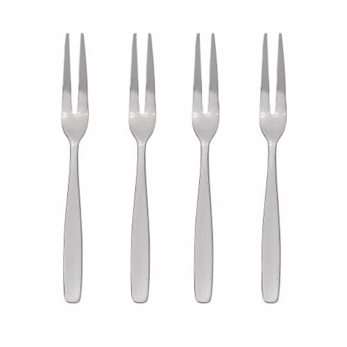 Maine Man Escargot Seafood Cocktail Appetizer Fork, Set of 4 Perspective: back