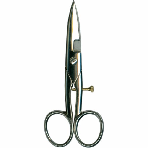 Tool Tron Button Hole Scissors 4.75 Perspective: back