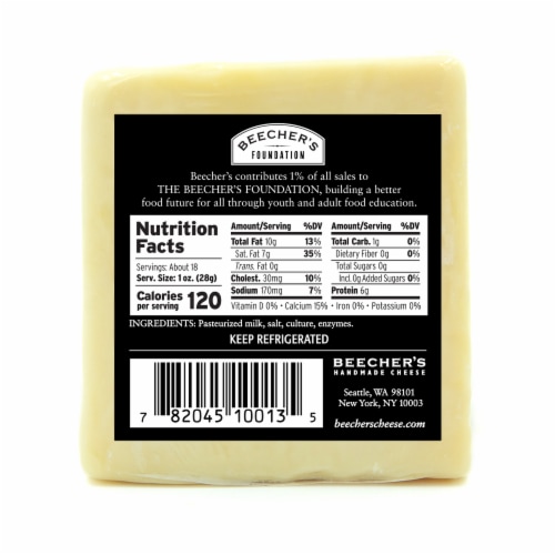 Beecher's Flagship Handmade Cheese Perspective: back