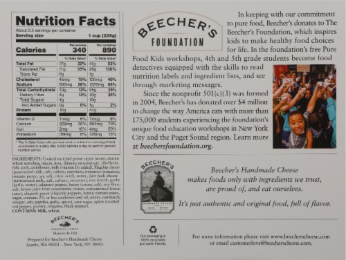 Beecher's Cauliflower Mac alla "Vodka" Sauce Perspective: back