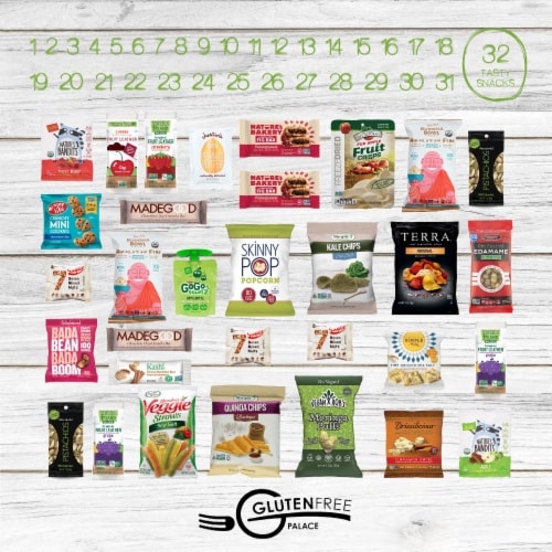 SNACK ATTACK VEGAN SNACKS CARE PACKAGE - [32 COUNT] Perspective: back