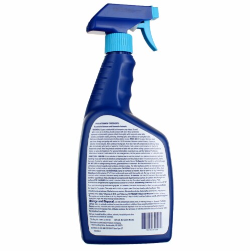 Microban Professional Brand Bathroom Cleaner, Citrus, 32 fl oz Perspective: back