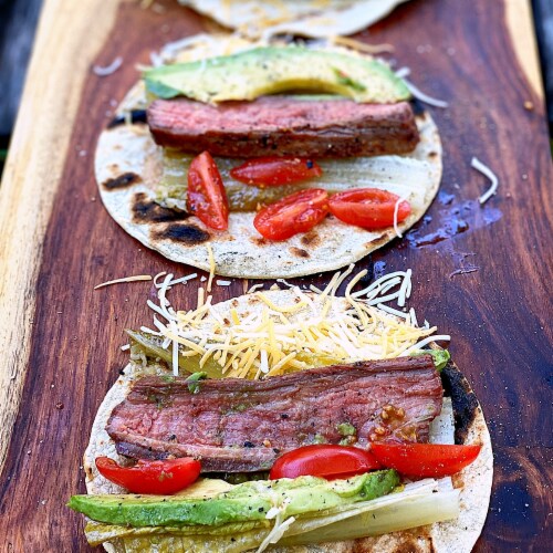Greensbury Organic Grass-Fed Flank Steak (10 Steaks, 8oz each) Perspective: back