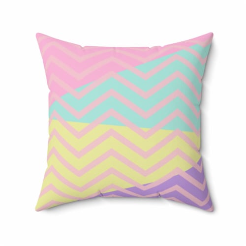 Frammy Life Throw Pillows Set of 2 Pastel Colors Stylish Cushion Square Pillow with Insert Medium Fry s Food Stores