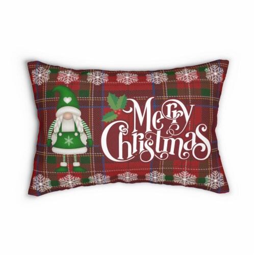 Christmas Gnomes Throw Pillows Couch Bed Sofa Lumbar Pillow 20 x