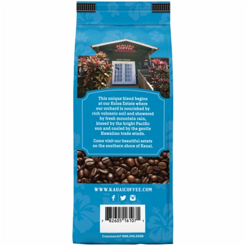 Kauai Coffee® Dark Roast Ground Coffee Perspective: back
