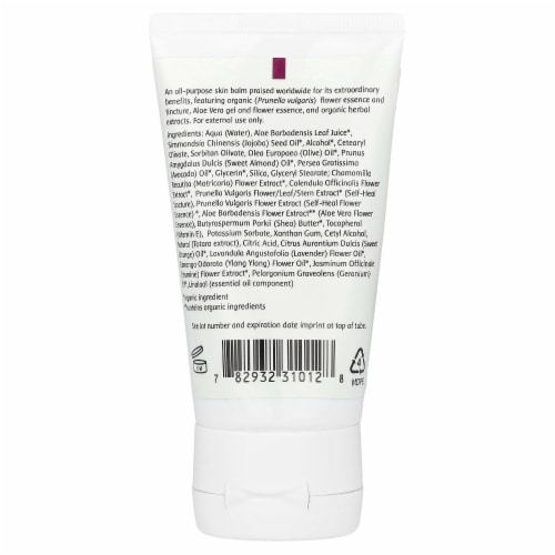 Flower Essence Services Self Heal Skin Creme - 2 fl oz (60 ml) Perspective: back