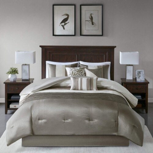 Madison park 7 piece best sale comforter set queen