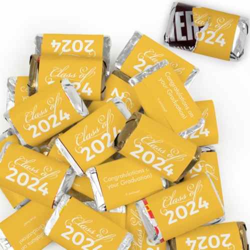 Wrapped Chocolate Bars Graduation Class of 2024 Candy Party Favors
