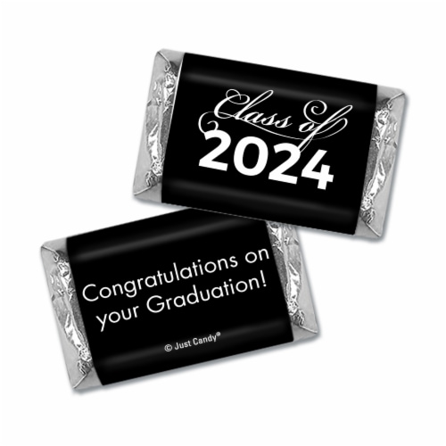 Hershey's Miniatures Chocolate Graduation Class of 2024 Candy Party