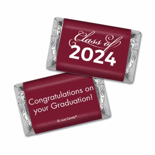 Hershey's Miniatures Chocolate Graduation Class of 2024 Candy Party