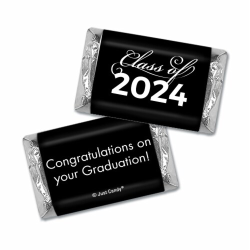 Hershey's Miniatures Chocolate Graduation Class of 2024 Candy Party
