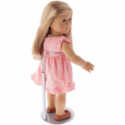 Plymor Silver Adjustable Doll Stand fits 15 16 17 18 19 20 and 21 inch Dolls 6 Pack 6 ct Kroger