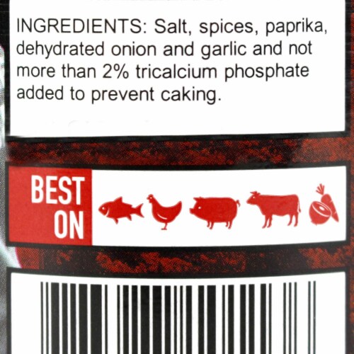 Operation BBQ Relief 8042839 10.4 oz Cajun Bayou BBQ Rub Perspective: back