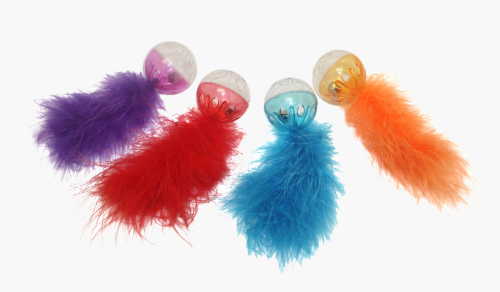 Multipet Lattice Ball with Feather Perspective: back