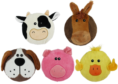 Multipet 7 in Sub-Woofer Dog Toy - Assorted Perspective: back