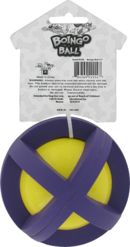 Multipet Medium 3.5-Inch Boingo Ball Perspective: back