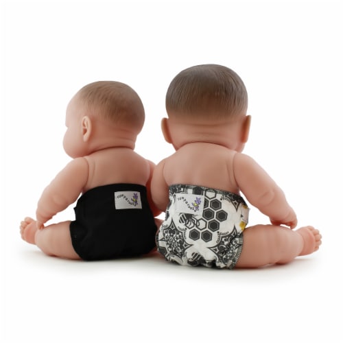 Kanga Care Rumparooz Doll Diaper Set - Unity & Phantom Perspective: back