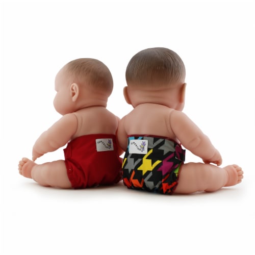 Kanga Care Rumparooz Doll Diaper Set - Invader & Scarlet Perspective: back