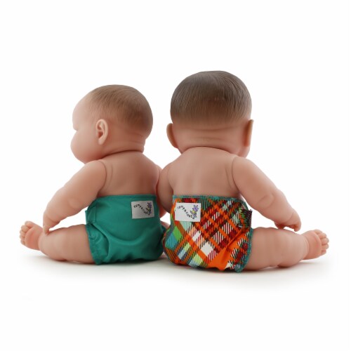 Kanga Care Rumparooz Doll Diaper Set - Quinn & Peacock Perspective: back