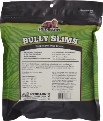 Redbarn® Bully Slims Dog Treats Perspective: back