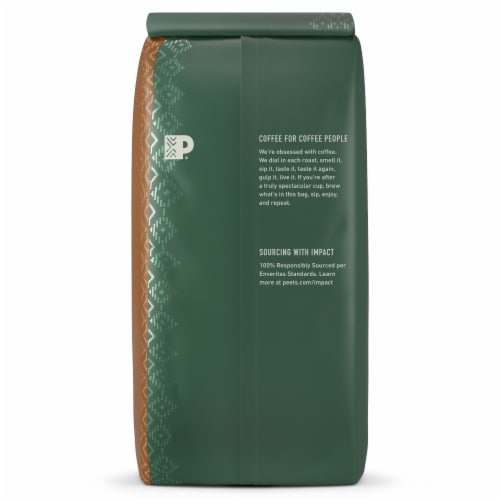 Peet's Coffee® Organic Alma De La Tierra Dark Roast Ground Coffee Perspective: back
