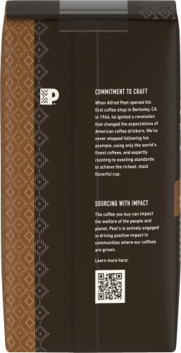 Peet's® Decaf House Blend Dark Roast Ground Coffee Perspective: back