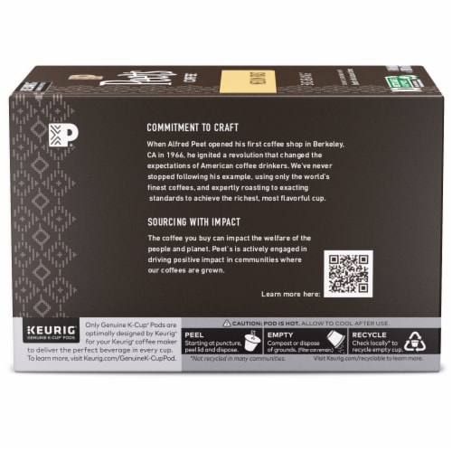 Peet's® Big Bang® Medium Roast K-Cup® Coffee Pods Perspective: back